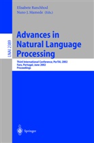 J Mamede, Nuno J. Mamede, Elisabete Ranchod - Advances in Natural Language Processing