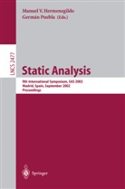 Manuel Hermenegildo, German Puebla - Static Analysis