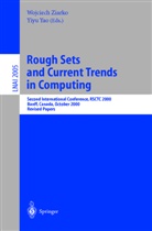 Yiyu Yao, Wojciech Ziarko - Rough Sets and Current Trends in Computing