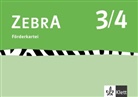 Zebra: 3./4. Schuljahr, Förderkartei