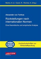 Alexander von Torklus, Kai-Uwe Marten, Reiner Quick, Klaus Ruhnke - Rückstellungen nach internationalen Normen