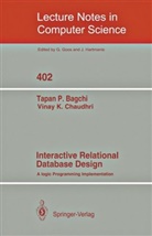 Tapan P. Bagchi, Vinay K. Chaudhri - Interactive Relational Database Design