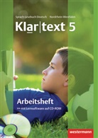Kathleen Fleer, Ulrike Gollnick, Andrea Heinrichs, Heiko Judith, Ellen Klaschka, Hans-Dieter Marx... - Klartext, Realschule Nordrhein-Westfalen: Klartext - Ausgabe für Nordrhein-Westfalen, m. 1 Buch, m. 1 Online-Zugang