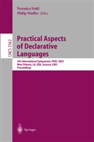 Veronica Dahl, Philip Wadler - Practical Aspects of Declarative Languages