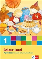 Colour Land, Ausgabe Baden-Württemberg, Berlin, Brandenburg, Rheinland-Pfalz: 1. Schuljahr, Pupil's Book m. Audio-CD u. CD-ROM