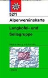 Österreichische Alpenverein, Österreichischer Alpenverein - Alpenvereinskarte Langkofel- und Sellagruppe