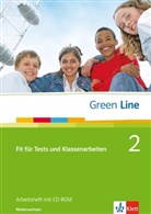 Jennife Baer-Engel, Eliza Daymond, Mario Horner, Harald Weisshaar - Green Line, Neue Ausgabe für Gymnasien - Bd.2: Fit für Tests und Klassenarbeiten, Ausgabe Niedersachsen, m. CD-ROM