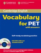 Cambridge Vocabulary for PET with answers, w. Audio-CD