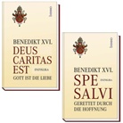 Benedikt XVI. - Spe salvi und Deus caritas est, 2 Bde.