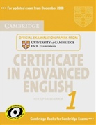 Cambridge Certificate in Advanced English 1 (Exam 2008): Student's Book without answers