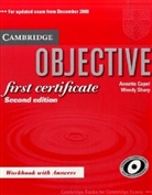 Annette Capel, Wendy Sharp - Objective First Certificate, Second edition: Workbook with Answers