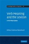 Gillian Ramchand, Gillian Catriona Ramchand - Verb Meaning and the Lexicon