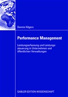 Dennis Hilgers - Performance Management