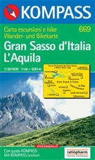 Kompass Karten: Kompass Karte Gran Sasso d' Italia, L' Aquila