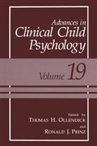 Thomas H. Ollendick, Ronald J. Prinz - Advances in Clinical Child Psychology