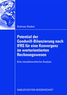 Andreas Haaker - Potential der Goodwill-Bilanzierung nach IFRS für eine Konvergenz im wertorientierten Rechnungswesens