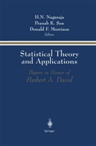 Donald F. Morrison, H. N. Nagaraja, Pranab K. Sen - Statistical Theory and Applications
