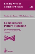 Maxime Crochemore, Mike Paterson - Combinatorial Pattern Matching