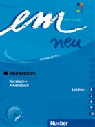 Orth-Cha, Jutta Orth-Chambah, Michael Perlmann-Balme, Michaela Perlmann-Balme, Susann Schwalb, Susanne Schwalb... - em neu 2008, Brückenkurs: Kursbuch und Arbeitsbuch (Lektion 6-10), m. Audio-CD