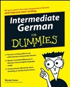 Foster, Wendy Foster - Intermediate German For Dummies
