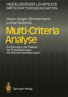Lothar Gutsche, Hans J. Zimmermann, Hans-Jürge Zimmermann, Hans-Jürgen Zimmermann - Multi-Criteria Analyse