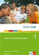 Jennife Baer-Engel, Eliza Daymond, Mario Horner, Harald Weisshaar - Green Line, Neue Ausgabe für Gymnasien - Bd.1: Fit für Tests und Klassenarbeiten, Ausgabe Niedersachsen, m. CD-ROM