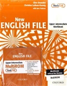 Hudson, Latham-Koeni, Latham-Koenig, Christina Latham-Koenig, Oxende, Oxenden... - New English File - Upper-Intermediate: New English File Upper-Intermediate Workbook MultiROM Pack