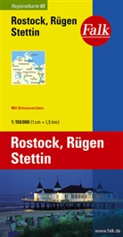 Falk Pläne: Falk Plan Rostock, Rügen, Stettin