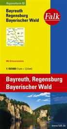 Falk Pläne: Falk Plan Bayreuth, Regensburg, Bayerischer Wald