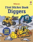 Sam Taplin, Taplin Sam, Dan Crisp, Crisp Dan - Diggers Sticker Book