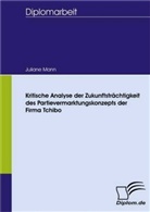 Juliane Mann - Kritische Analyse der Zukunftsträchtigkeit des Partievermarktungskonzepts der Firma Tchibo