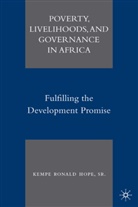 Dr. Kempe Ronald Hope, K Hope, K. Hope, Kempe Ronald Hope, HOPE KEMPE RONALD - Poverty, Livelihoods, and Governance in Africa
