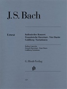 Johann S. Bach, Johann Sebastian Bach, Rudolf Steglich - Johann Sebastian Bach - Italienisches Konzert, Französische Ouverture, Vier Duette, Goldberg-Variationen