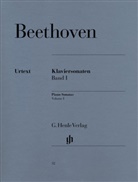 Ludwig Van Beethoven, Bertha A. Wallner, Bertha Antonia Wallner - Ludwig van Beethoven - Klaviersonaten, Band I. Bd.1