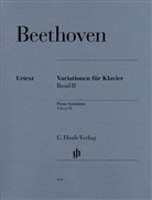 Ludwig van Beethoven, Joseph Schmidt-Görg - Beethoven, Ludwig van - Variationen für Klavier, Band II. Bd.2