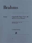 Johannes Brahms, Walter Georgii - Ungarische Tänze 1-10, Klavier