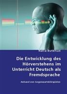 Natia Butkhuzi - Die Entwicklung des Hörverstehens im Unterricht Deutsch als Fremdsprache