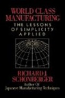 Richard J Schonberger, Richard J. Schonberger, Schonberger Richard J. - World Class Manufacturing