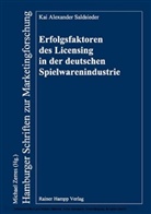Kai A. Saldsieder, Kai Alexander Saldsieder - Erfolgsfaktoren des Licensing in der deutschen Spielwarenindustrie
