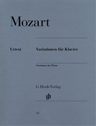 Wolfgang A. Mozart, Wolfgang Amadeus Mozart, Ewald Zimmermann - Wolfgang Amadeus Mozart - Variationen für Klavier