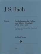 Johann S. Bach, Johann Sebastian Bach, Hans Eppstein - Johann Sebastian Bach - Sechs Violinsonaten BWV 1014-1019