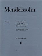 Felix Mendelssohn Bartholdy, Felix Mendelssohn-Bartholdy, Ullrich Scheideler - Felix Mendelssohn Bartholdy - Violinkonzert e-moll op. 64