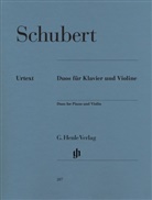 Franz Schubert, Ernst Herttrich - Franz Schubert - Duos für Klavier und Violine
