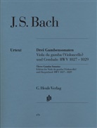 Johann S. Bach, Johann Sebastian Bach, Ernst-Günter Heinemann - Johann Sebastian Bach - Drei Gambensonaten BWV 1027-1029