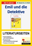 Erich Kästner, Lynn-Sve Kohl, Lynn-Sven Kohl, Morit Quast, Moritz Quast - Erich Kästner 'Emil und die Detektive', Literaturseiten