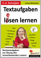 Armin Weinfurter - Textaufgaben l(e)ösen lernen, ab 3. Schuljahr