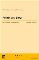 Michae Edinger, Michael Edinger, J Patzelt, J Patzelt, Werner J. Patzelt - Politik als Beruf
