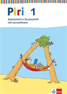 Piri, Fibel: 1. Schuljahr, Arbeitsheft in Druckschrift, m. CD-ROM