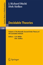 J R Büchi, J. R. Büchi, J.R. Büchi, D Siefkes, D. Siefkes, G H Müller... - Decidable Theories