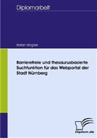 Stefan Wagner - Barrierefreie und thesaurusbasierte Suchfunktion für das Webportal der Stadt Nürnberg